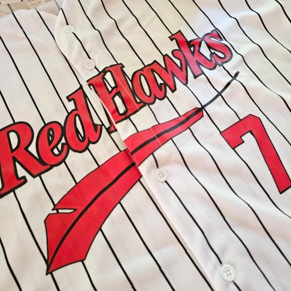 MLB MILB AAA Fargo Moorhead RedHawks home jersey Screenprint Size XL - Picture 4 of 6